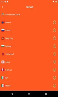 Free VPN for all android App screenshot 2